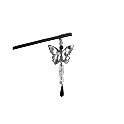 水墨蝴蝶流苏发簪|超1.3万次加购