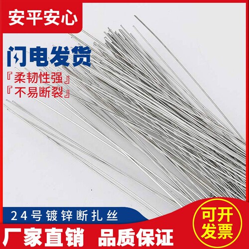 断扎丝小细铁丝镀锌铁丝钢筋绑扎丝2224号吊牌手工diy防锈水果
