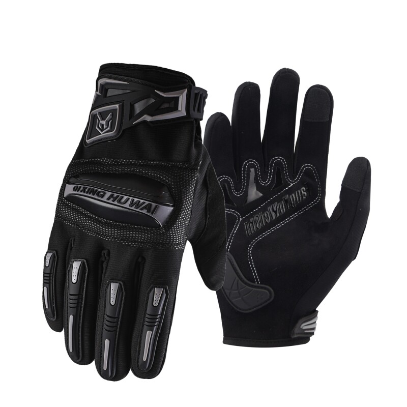 摩托车骑行手套男女夏季透气防摔防滑触屏帅骑士装备机车手套冬季