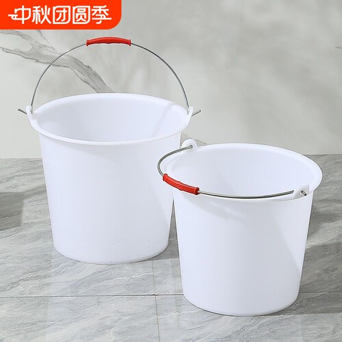 摔不烂手提水桶家用加厚水桶种花塑料桶农用粪桶熟胶牛筋桶防晒桶