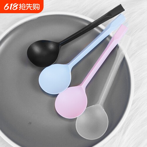 凌曼涵一次性甜品勺散装独立包装