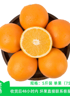 【芭芭农场】赣南脐橙5斤果径75mm+
