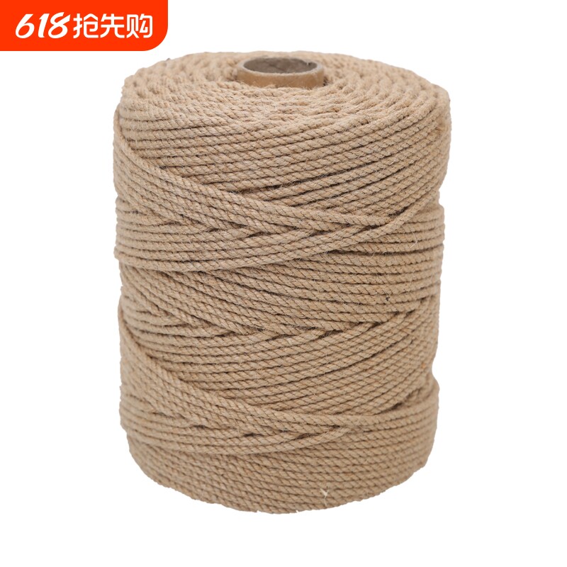 麻绳装饰手工diy猫爬架水管编织粗麻线绳子捆绑绳专用绳扶手楼梯
