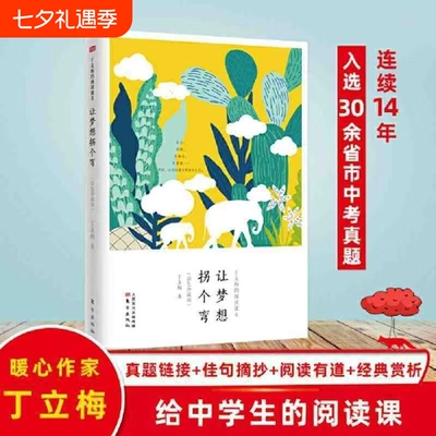 正版全新现货速发图书让梦想拐个弯丨丁立梅经典散文集殷建坤出版社阅读写作岁月相见欢