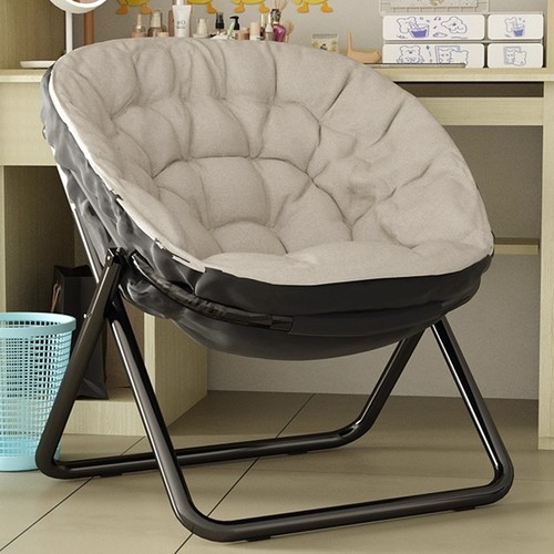 金属加厚折叠懒人沙发椅