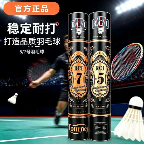 正品官方亚狮羽毛球龙7号6号5号4号稳定耐打训练专业比赛用12只装