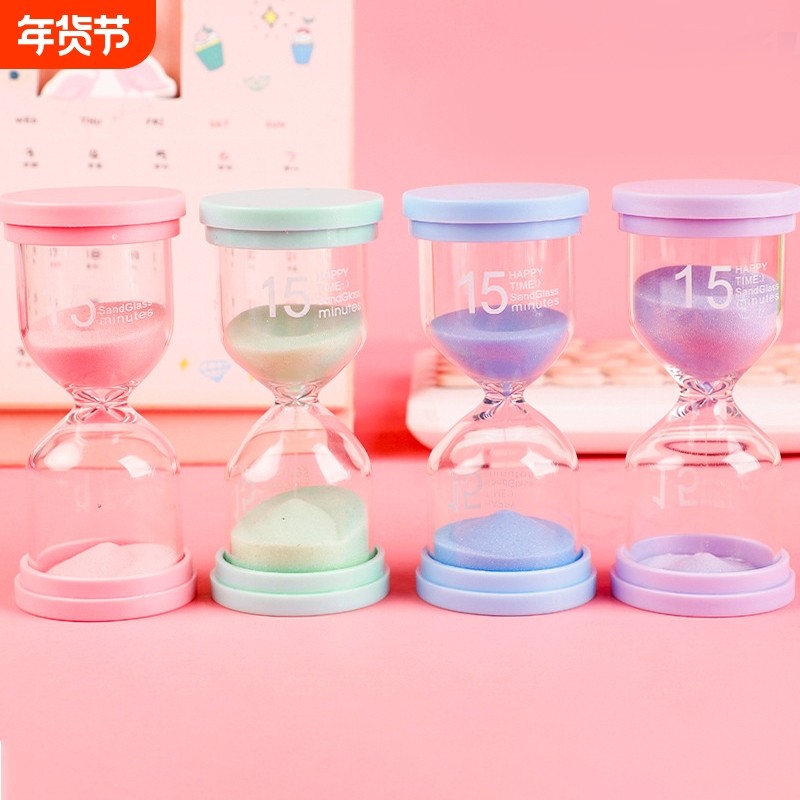 创意桌面摆件时间沙漏计时器3/5/10/20/30/45/60分