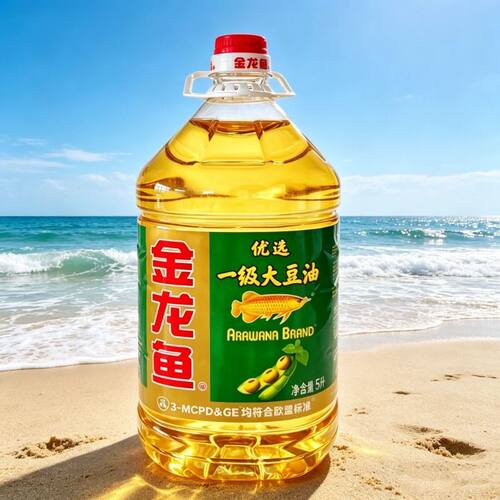 【金龙鱼】优选一级大豆油整箱5L*4桶炒菜煎炸火锅大豆油