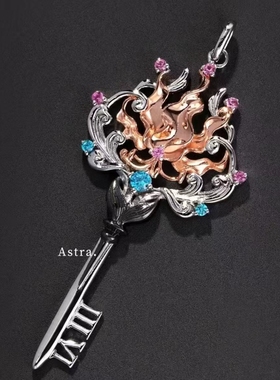 恋与深空The Key Of Soul系列印象衍生钥匙吊坠祁煜黎深秦彻周边