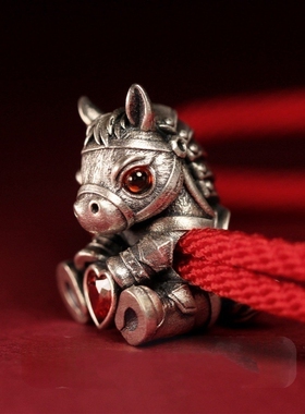 马年生肖红绳手绳复古本命年