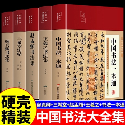 中国书法一本通大全正版精装