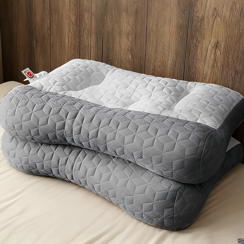 颈椎专用枕头护颈椎助睡眠枕芯家用一对成人不变形单人乳胶销量