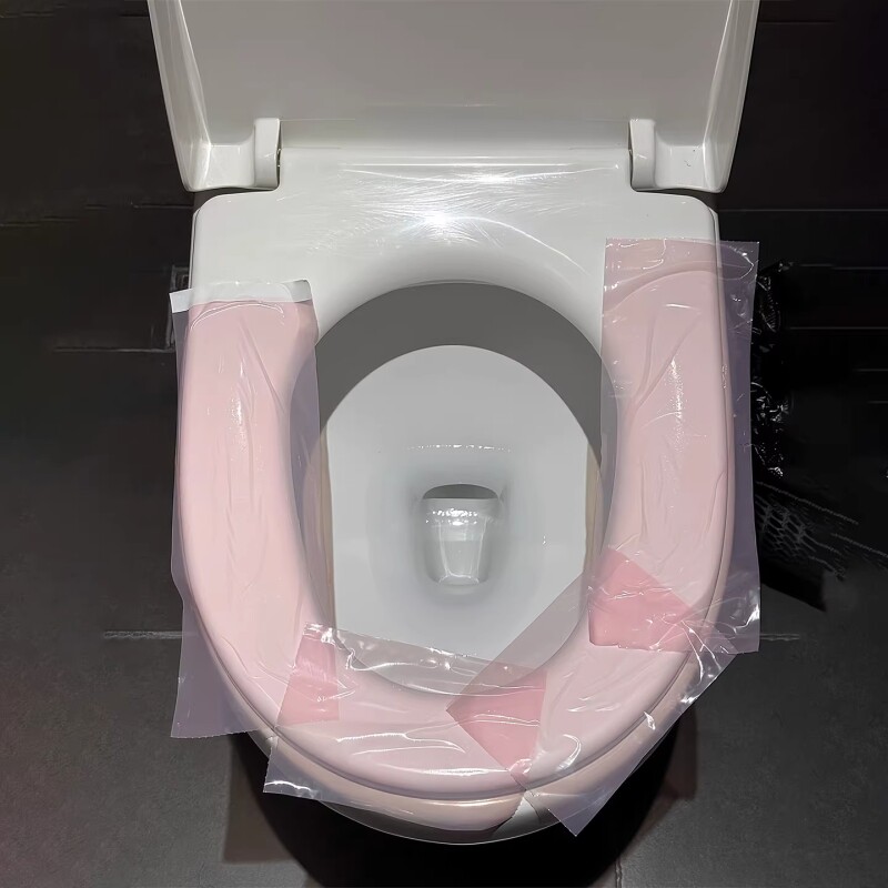 【旅游便携式】酒店一次性隔脏膜旅行马桶垫贴桌面洗漱台用品套装