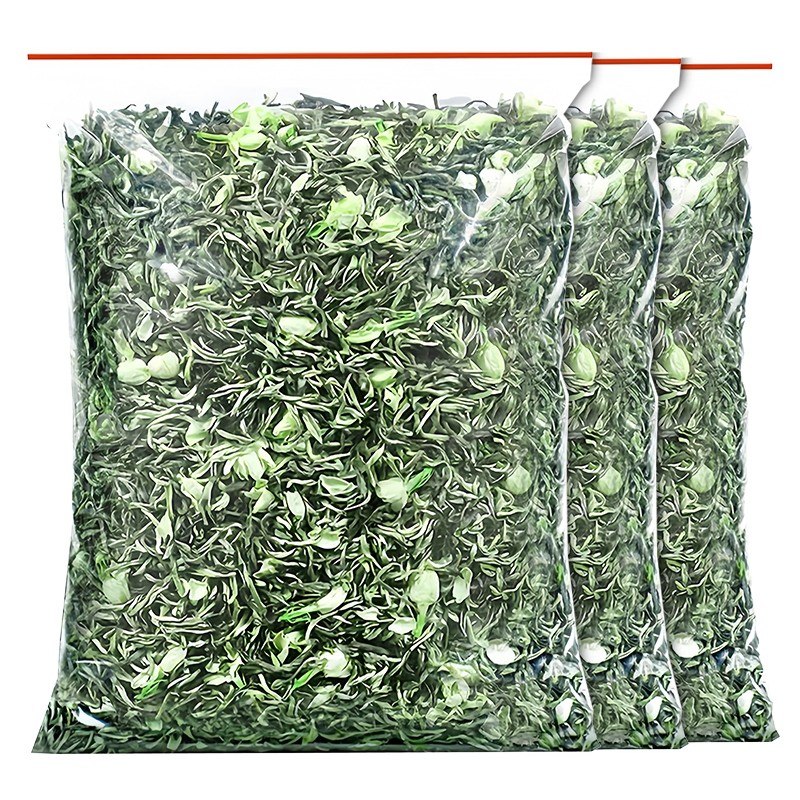 茉莉花茶毛尖浓香型茉莉飘雪2025新茶叶横州茉莉绿茶散装袋装产地