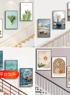 轻奢玄关装饰画挂画走廊过道高级感入户墙面客厅画壁画油画艺术