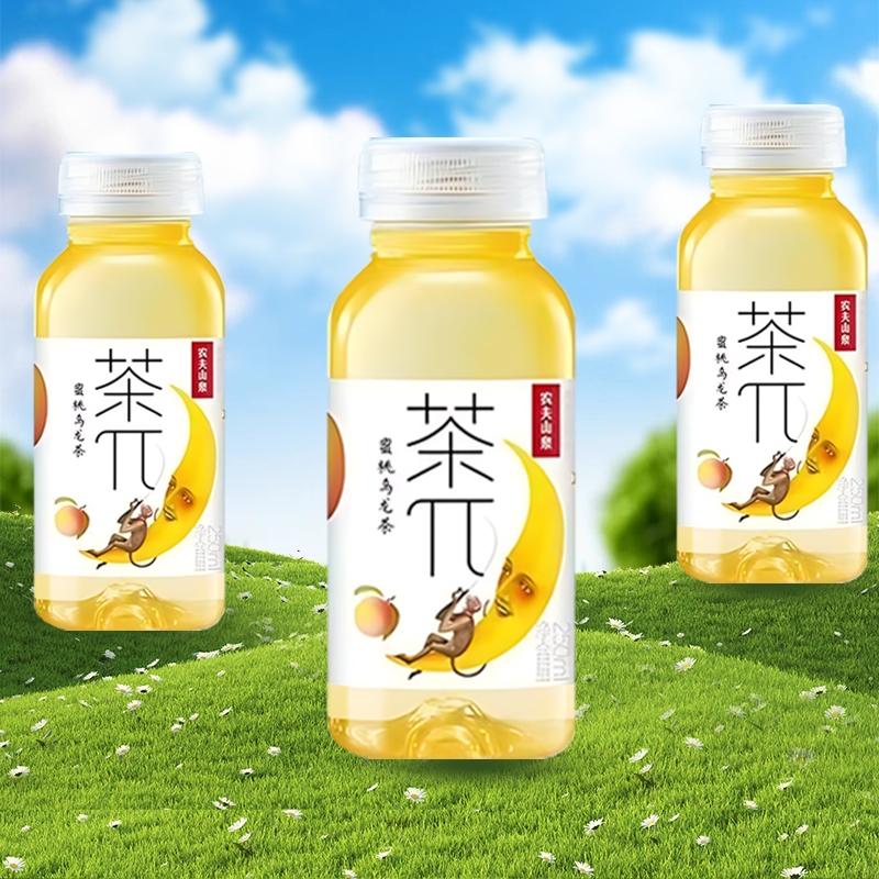 茶兀茶π蜜桃乌龙茶小瓶装