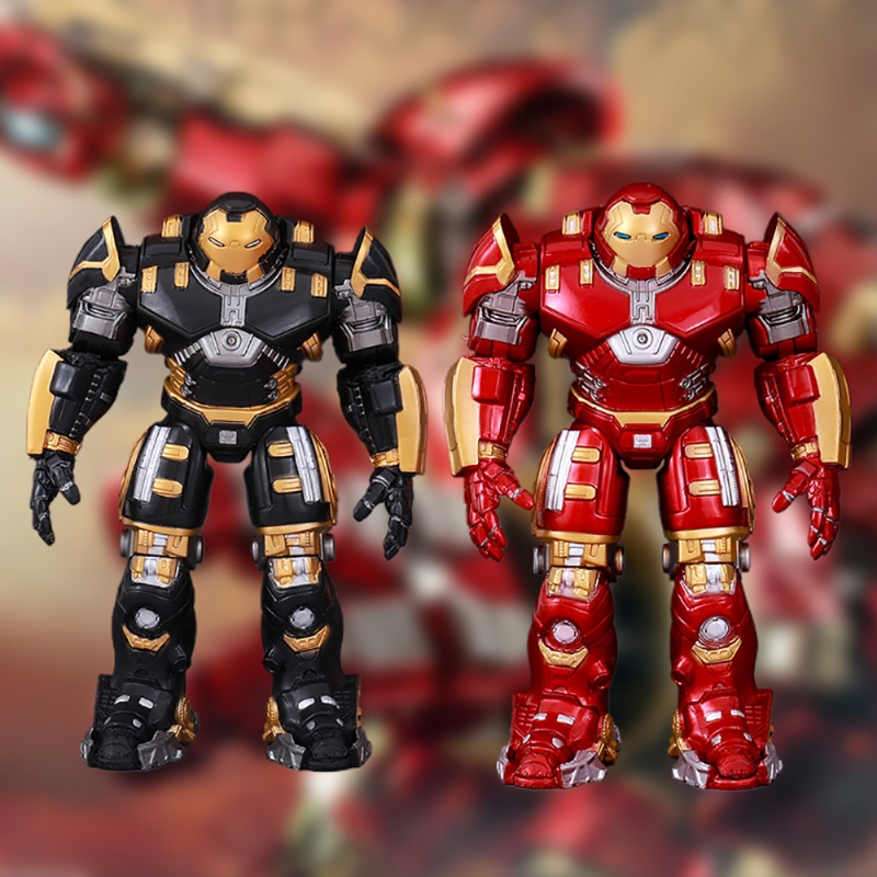 电影周边复仇者英雄人偶玩具反浩克摆件关节可动公仔手办模型积木