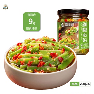 饭扫光剁椒贡菜脆嫩爽口下饭神器200g
