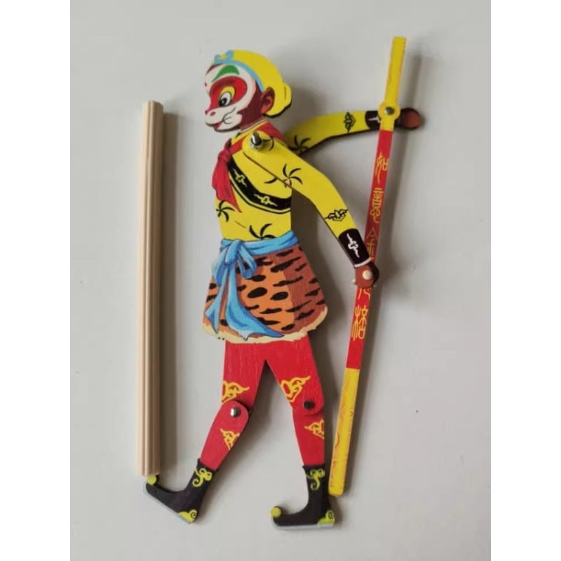 民族传统工艺木制皮影戏国潮礼物