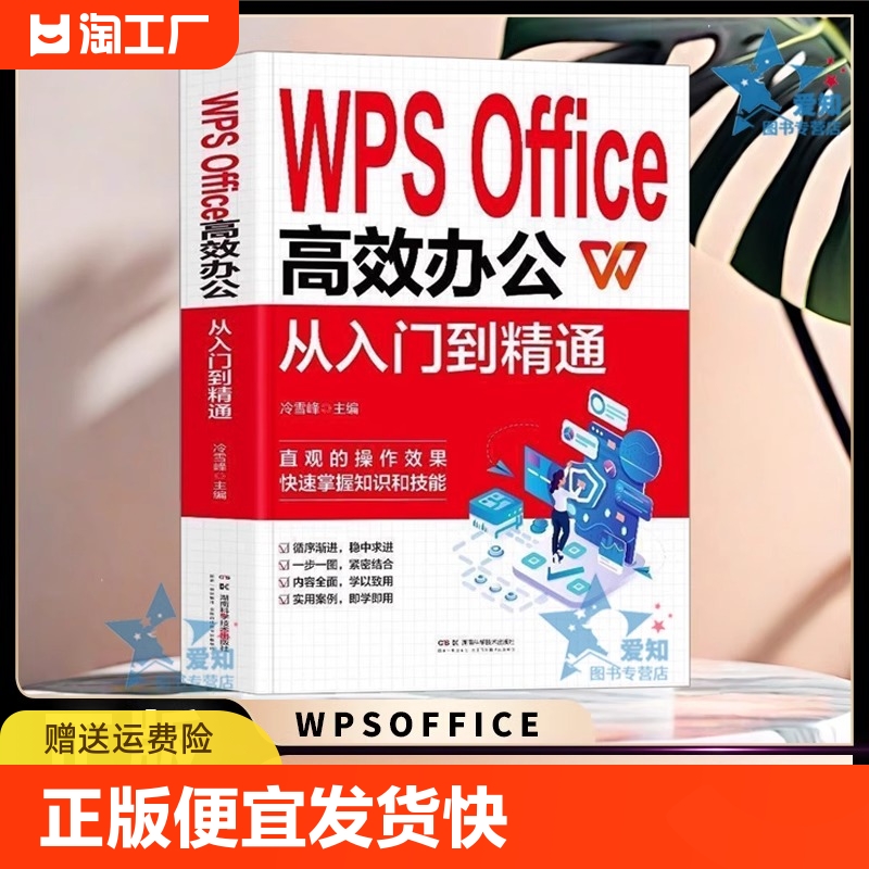 正版速发 WPS 0ffice 高效办公从入门到精通 办公自动化软件掌握