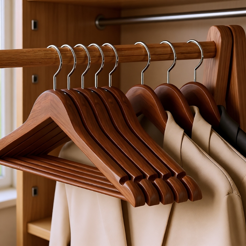 【央妈力荐】热卖第一名木质衣架