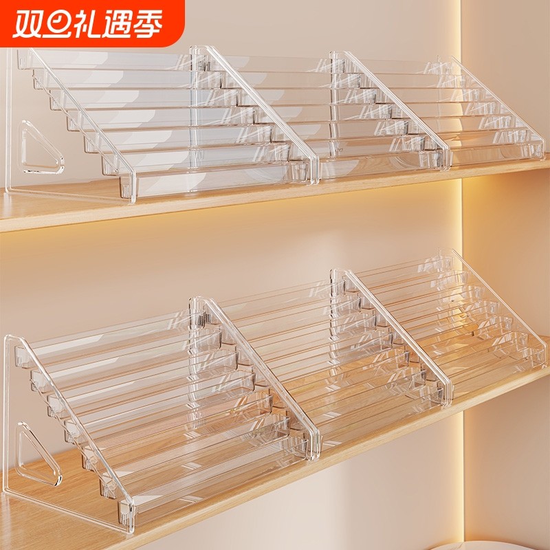 甲油胶展示架美甲店指甲油收纳架穿戴甲阶梯式置物架大容量陈列架