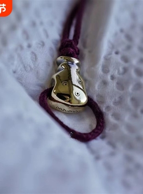 藏传黑金鱼嘴三通文玩配件国风手作diy星月菩提金塔三通