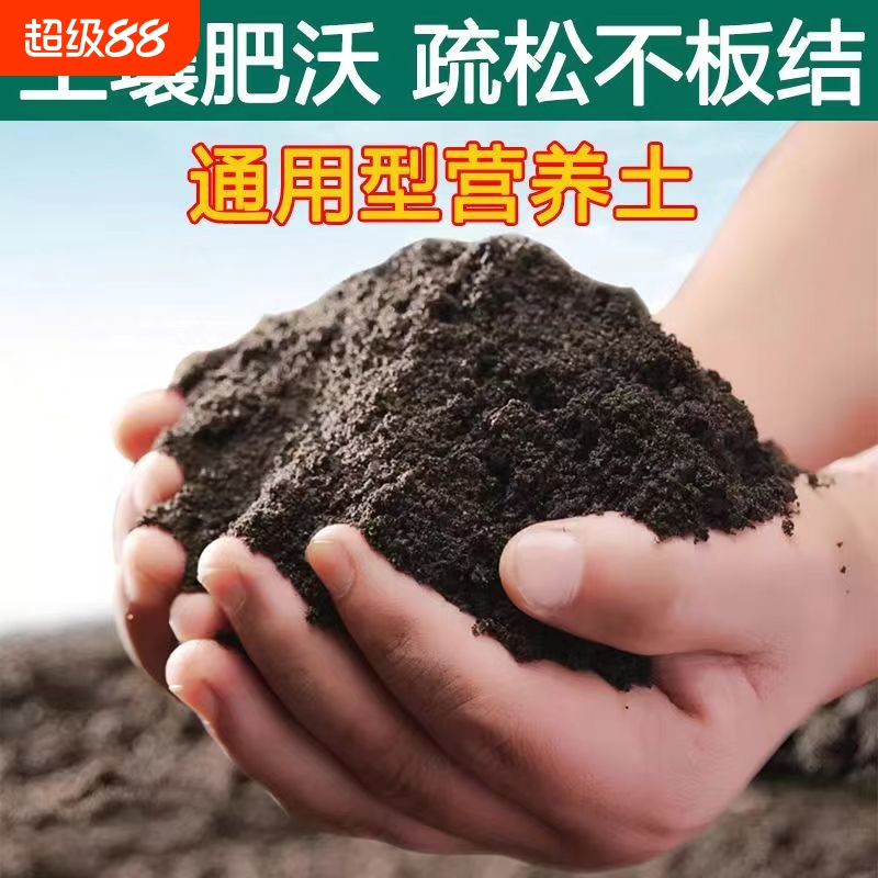 优质营养土种菜种花专用养花通用型家用花泥植物蓝莓疏松透气