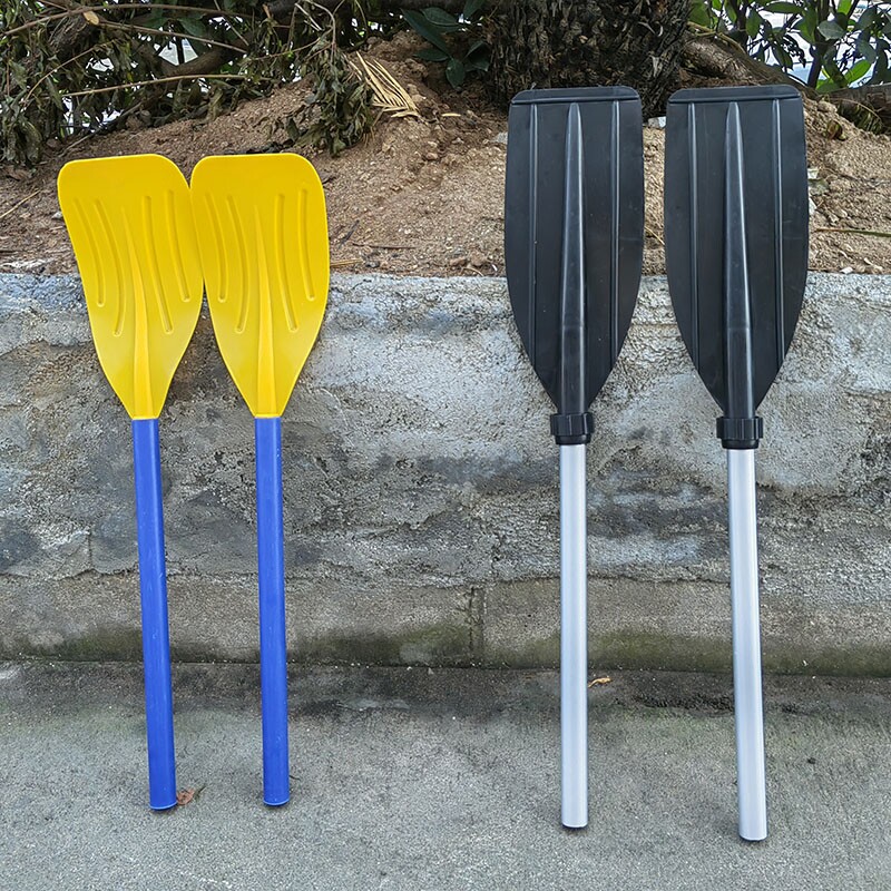 渔船船桨加厚铝合金充气船划桨橡皮艇冲锋舟船桨小船短款桨双头桨