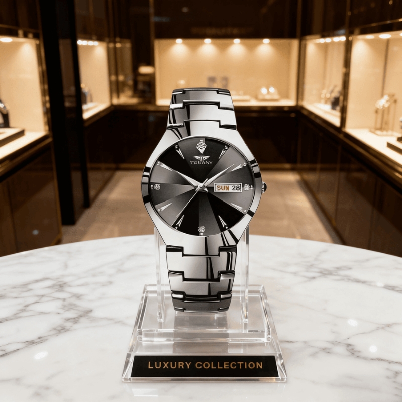 男士手表男正品名牌全自动非机械表男款商务防水石英腕表镂空夜光