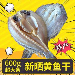 温州特产新晒微咸大黄鱼干黄鱼鲞黄花鱼干风干海鱼咸鱼干海鲜干货