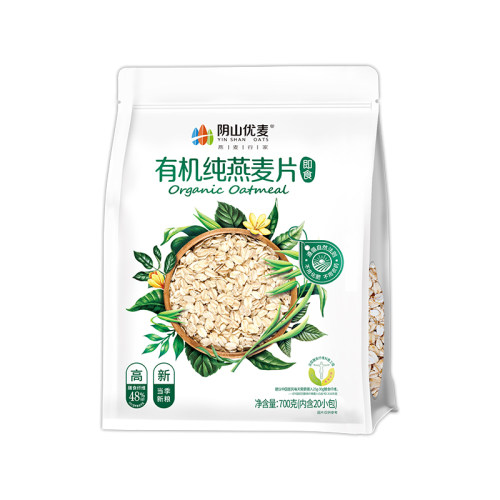 阴山优麦有机纯燕麦片700g袋
