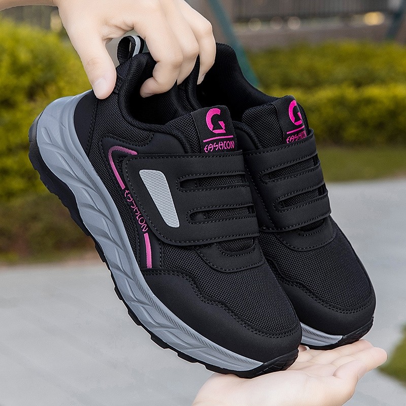 寿足力老人健步鞋防滑妈妈鞋软底中老年鞋爸爸秋冬老年运动休闲鞋