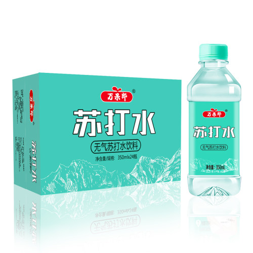 原味苏打水无汽8瓶整箱无糖碱性水0脂0卡饮料原味饮用水多规格