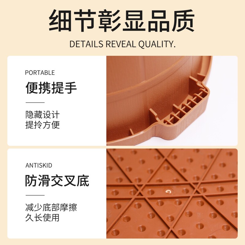 牛筋泡脚盆加厚耐摔足浴桶加深洗脚盆按摩足疗店用沐足厂家批发