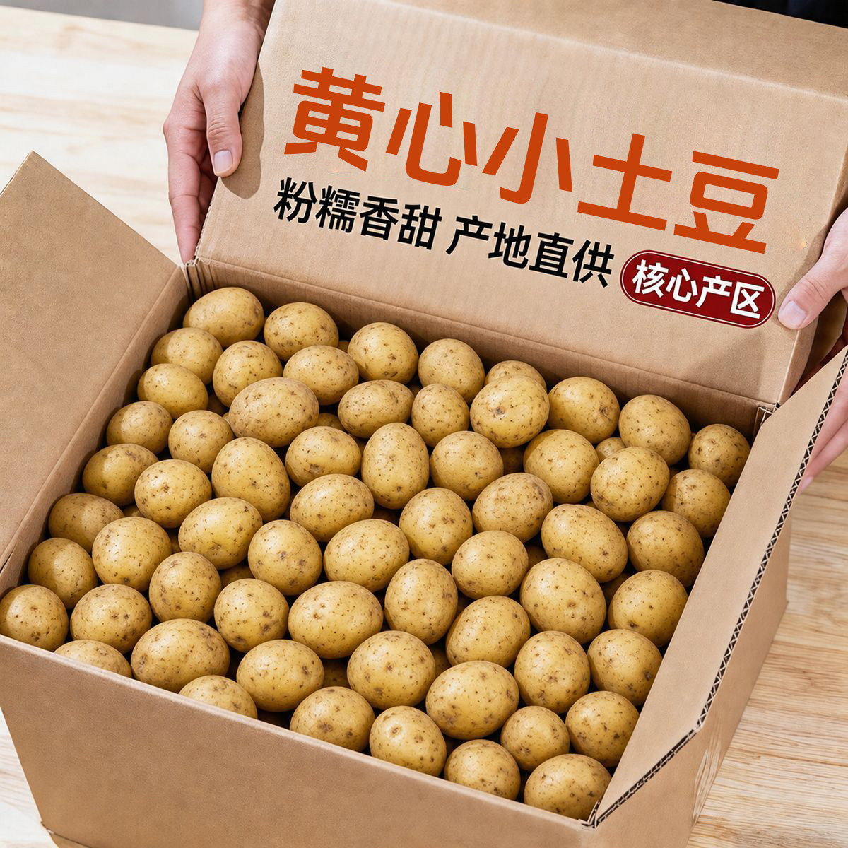 恩施小土豆新鲜高山现挖黄皮黄心土豆农家洋芋当季时令蔬菜自提图片