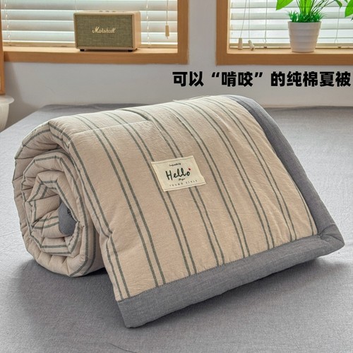 纯棉夏凉被空调被|212人收藏