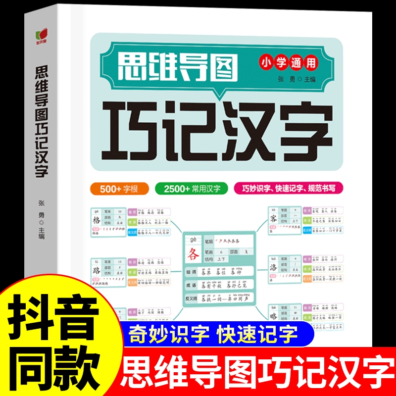 小学通用思维导图巧记汉字