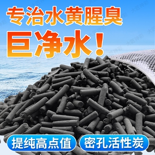 【除腥臭去黄】活性炭鱼缸过滤材料滤材鱼池中转箱净化水质椰壳碳