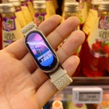 Xiaomi, браслет, радужный дышащий плетеный универсальный ремешок для часов, нейлоновые аксессуары, сменные креативные умные часы подходит для мужчин и женщин, 6/5