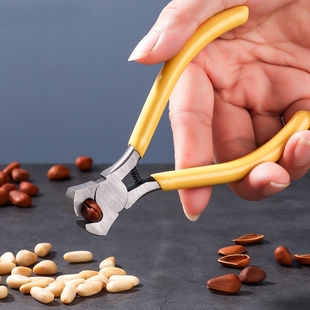 松子开壳器榛子剥壳神器开口专用钳子家用扒野生松子自动夹子工具