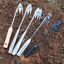 除草神器连根拔草工具园艺耙子锰钢小号手松土铲草两用新型砖缝