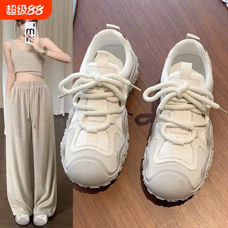 品牌断码运动鞋女款2025新款春秋女鞋子百搭薄款登山跑步鞋透气小
