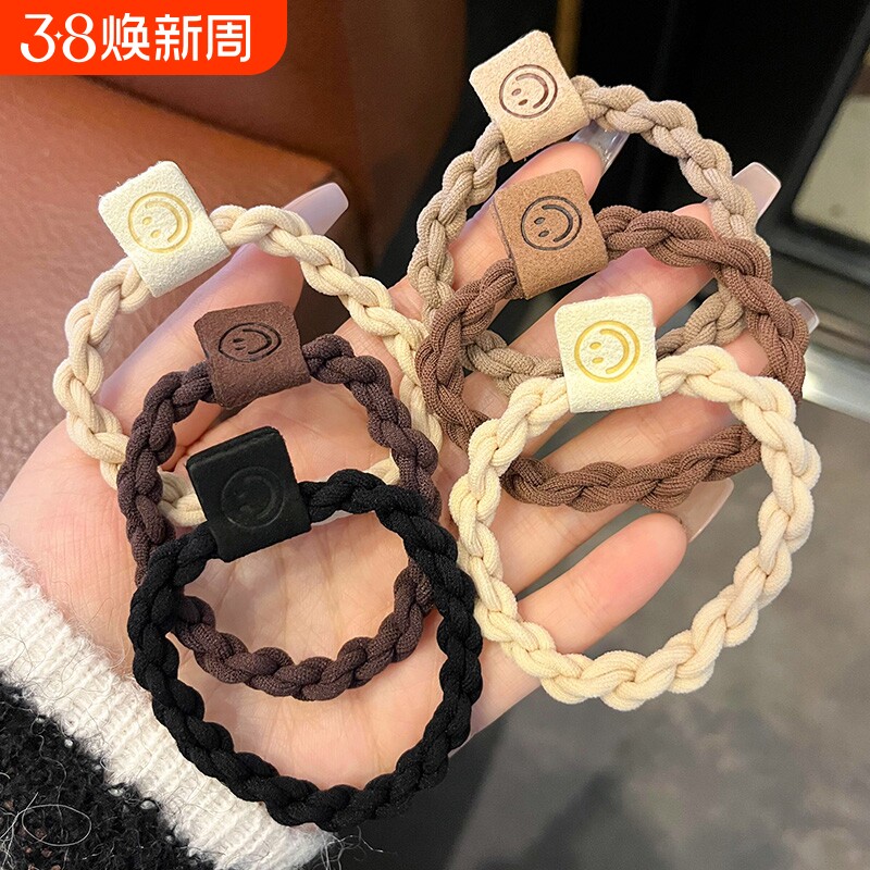 扎头发橡皮筋高马尾发绳2022年新款丸子头发圈女简约气质头绳头饰 - 淘宝联盟商品