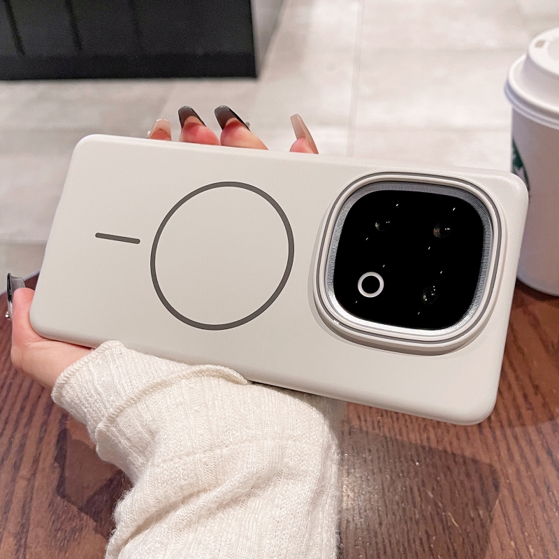 适用iQOO15手机壳新款磁吸iqoo13pro超薄磨砂爱酷iQOO12镜头全包男女轻奢vivo商务简约15pro小众高级感硬壳