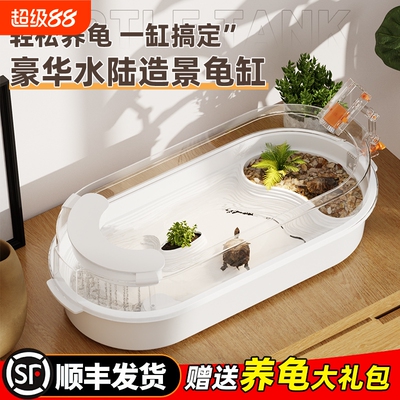 BG懒人易打理造景生态龟缸