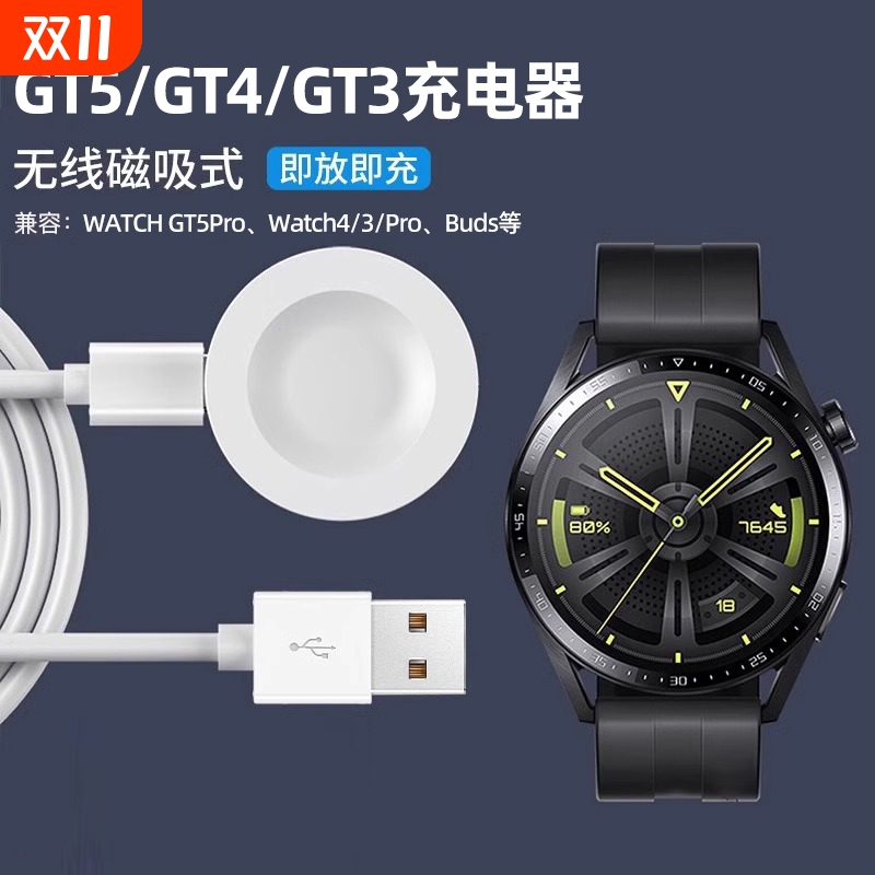 乾刊适用华为GT4/GT5/GT3充电器