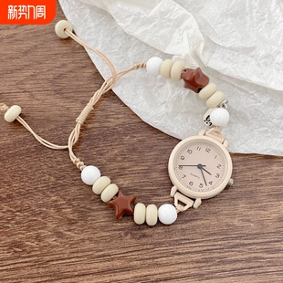 ins风女士手表文艺简约女生手链闺蜜手表小众学生手表女考试可用