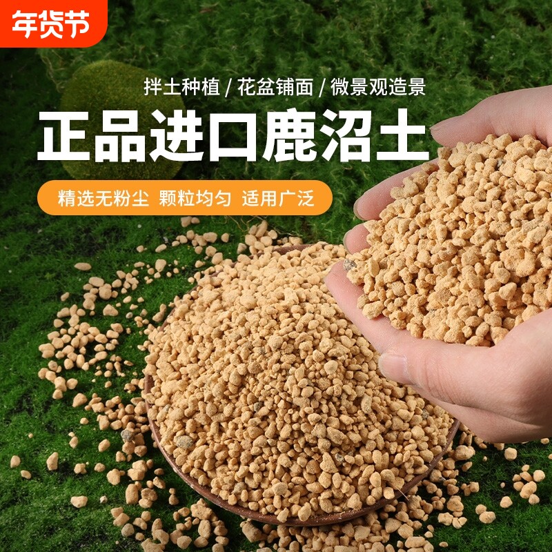 鹿沼土整包进口铺面鹿沼土颗粒小多肉铺面石种植土肉肉专用土硬质