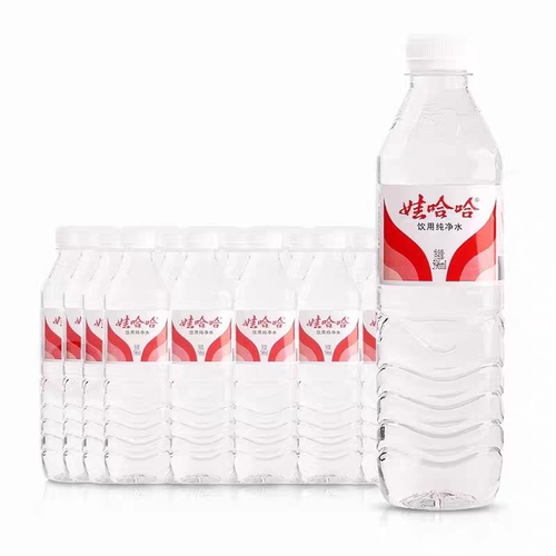新日期 娃哈哈纯净水596ml×24瓶整箱会议接待饮用水夏日解渴